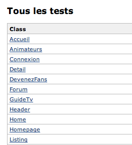 Affichage des résultats des tests dans Jenkins